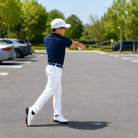 The parking-lot warmup.